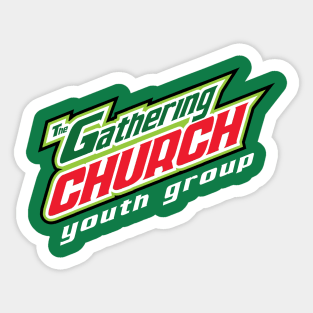 The Gathering Church Youth Group Sticker